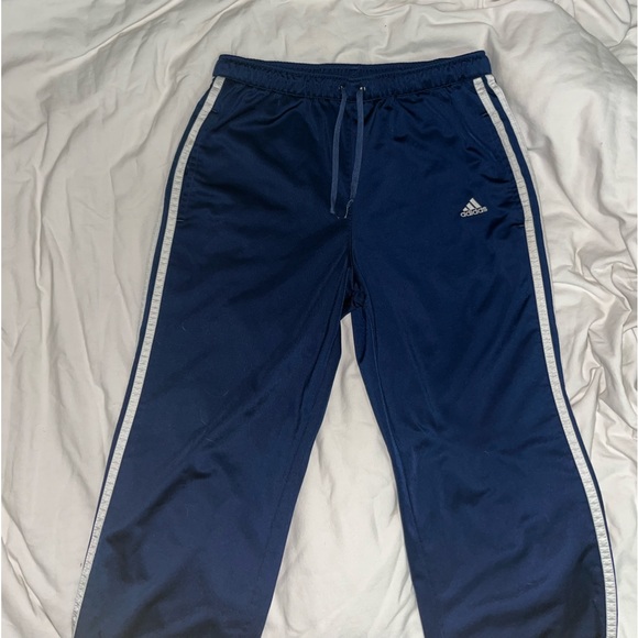Adidas blue track pants - Picture 4 of 8